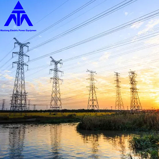 35КВ 66КВ Електрична снага Челични торањ за заустављање пада угао
